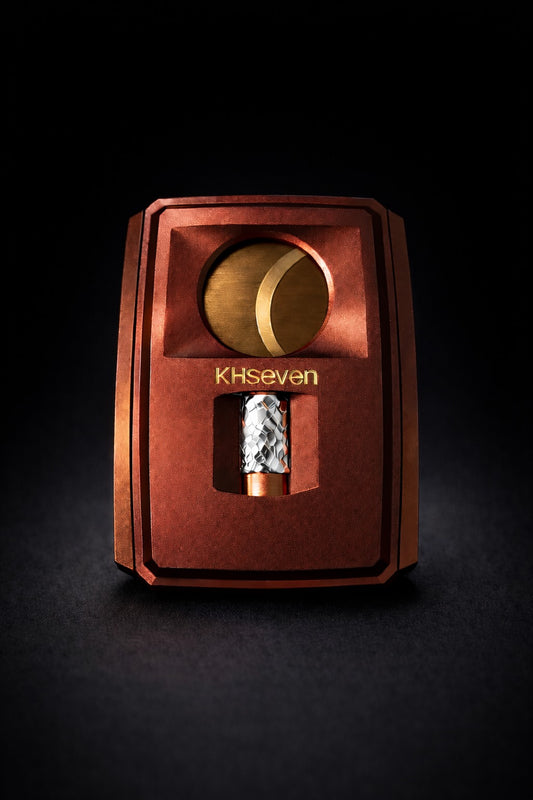 KHSEVEN P002A (古典紅)CIGAR CUTTER